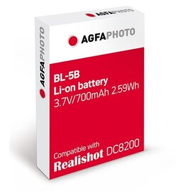 Agfaphoto AgfaPhoto reserve batterij voor digitaal fototoestel DC8200