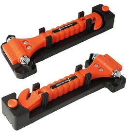 Westcott Westcott First Aid Only noodhamer met gordelsnijder, inclusief bevestiging, 2 stuks, oranje