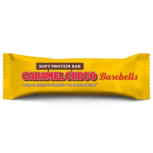 Barebells Barebells Soft Caramel Choco, reep van 55 g, 12st.
