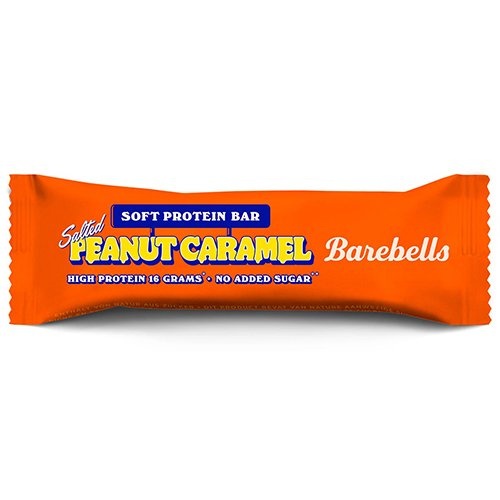 Barebells Barebells reep Soft Salted Peanut Caramel, 55 g, pak van 12 stuks