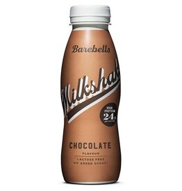 Barebells Barebells milkshake chocolade, 33 cl, pak van 8
