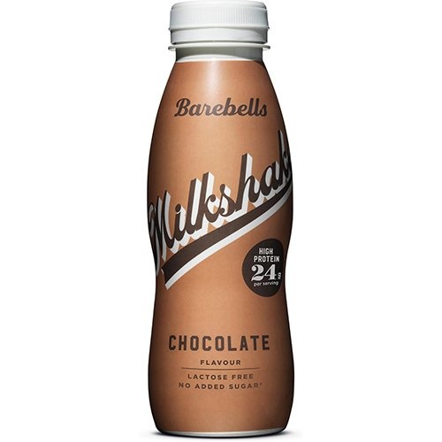 Barebells Barebells milkshake chocolade, 33 cl, pak van 8