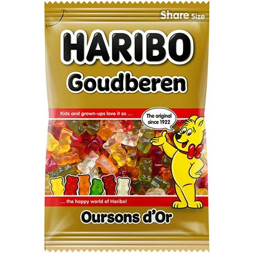 Haribo Haribo snoep goudbeertjes, zak van 250 g