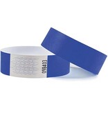 Combicraft Combicraft polsbandjes Tyvek, blauw, pak van 100 stuks