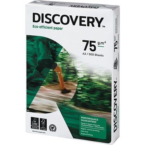Discovery Discovery kopieerpapier ft A3, 75 g, pak van 500 vel