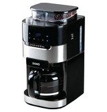 Domo Domo koffiezetapparaat Grind and Brew, digitaal, 1,5 liter, zwart