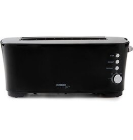 Domo Domo Broodrooster B-Smart, voor 4 sneden brood, zwart