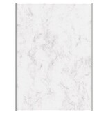 Sigel Sigel designpapier grijs gemarmerd, ft A4, 200 g, pak van 50 vel