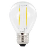 Integral Mini Globe LED lamp E27, 2.700 K, 2 W, 250 lumen