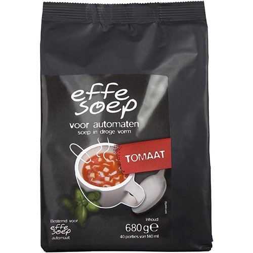 Effe Soep Effe Soep vending, tomaat, 140 ml, zak van 40 porties