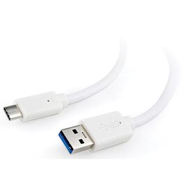 Cablexpert Cablexpert oplaad- en gegevenskabel, USB 3.0-stekker naar USB 3.1 type-C-stekker, 1,8 m