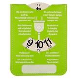 Kangaro Kangaro laadschijf voor elektrische auto's, tweezijdig parkeerschijf en laadschijf (niet voor België)