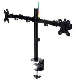 Kensington Kensington SmartFit Ergo monitorarm, met uitschuifbare arm, dubbel, zwart