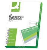 Q-CONNECT Q-CONNECT kopieerpapier, ft A3, 80 g, pak van 500 vel, wit