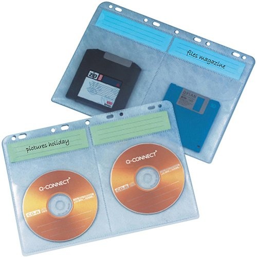 Q-CONNECT Q-CONNECT CD hoes A4 PP 10 stuks