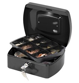 Q-CONNECT Geldkoffer 205X160X85 Zwart [1st]