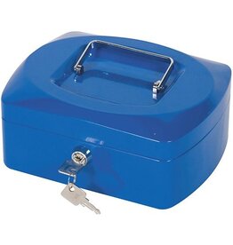 Q-CONNECT Geldkoffer 205X160X85 Blauw [1st]