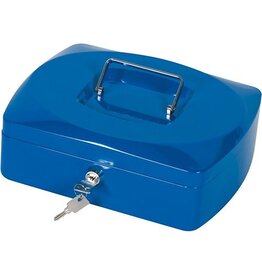 Q-CONNECT Geldkoffer 255X200X85 Blauw [1st]