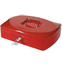 Q-CONNECT Geldkoffer 325X235X85 Rood [1st]