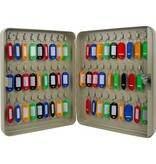 Q-CONNECT Q-CONNECT sleutelkast voor 54 sleutelhangers grijs