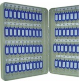 Q-CONNECT Q-CONNECT sleutelkast voor 80 sleutelhangers grijs