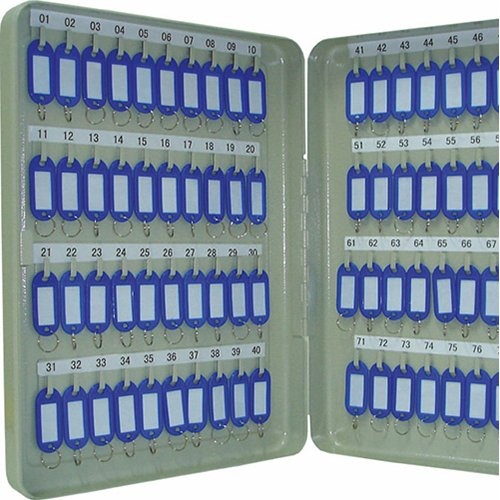 Q-CONNECT Q-CONNECT sleutelkast voor 80 sleutelhangers grijs