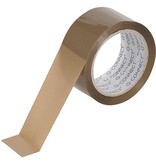 Q-CONNECT Q-CONNECT stille verpakkingstape, ft 50 mm x 66 m, bruin, pak van 6 rollen