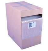 Q-CONNECT Q-CONNECT luchtkussenfolie, in dispenserdoos, 28,5 cm x 50 meter, transparant