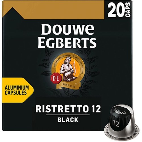 Douwe Egberts Douwe Egberts Espresso Black koffiecapsules, 20st.