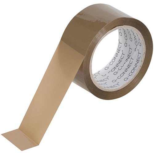 Q-CONNECT Q-CONNECT standaard verpakkingstape, ft 48 mm x 60 m, bruin