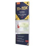 Riem Riem Ti-Tox anti-vliegensticker, transparant, 4 stuks