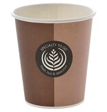Q-CONNECT Drinkbeker Coffee To Go, uit karton, 200 ml, pak van 80 stuks