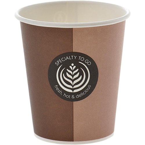 Q-CONNECT Drinkbeker Coffee To Go, uit karton, 200 ml, pak van 80 stuks