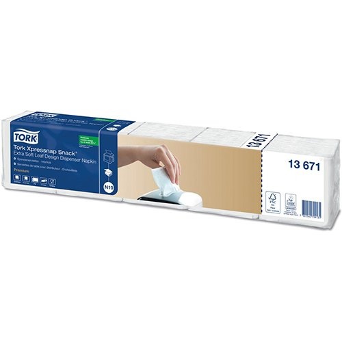 Tork Tork servetten Expressnap Snack voor dispenser, 2-laags, 500 per bundel