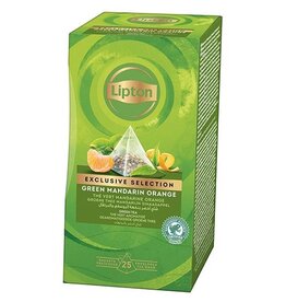 Lipton Tea Company Lipton thee Exclusive Selection, groene thee mandarijn