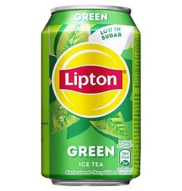 Lipton Ice Tea Lipton Ice Tea Green, blik van 33 cl, pak van 24 stuks