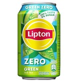 Lipton Ice Tea Lipton Ice Tea Green Zero, blik van 33 cl, pak van 24 stuks