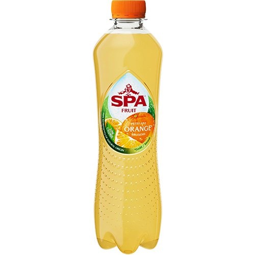 Spa Fruit Spa Fruit Orange, fles van 40 cl, pak van 6 stuks