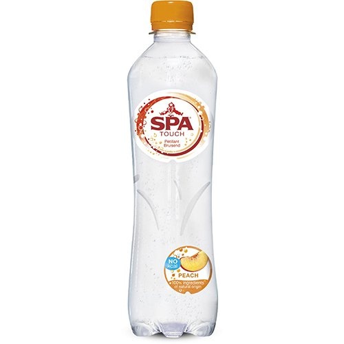 Spa Touch Spa Touch Sparkling Peach, fles van 50 cl, pak van 6 stuks