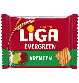 Liga Liga Evergreen Krenten, 38 g — levering per 24