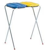 Afvalzakhouder Duo 2 x 130 l, geel en blauw