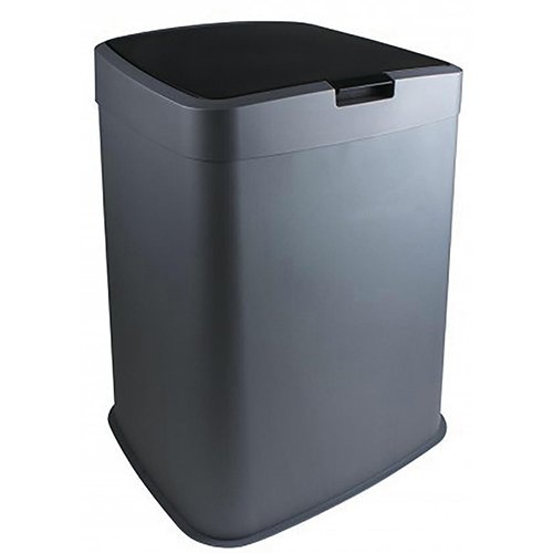 Vepa Bins Vuilbak 70 l, grijs en zwart