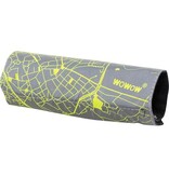 Wowow Wowow Quadro City map reflecterende band, 15 x 18 cm