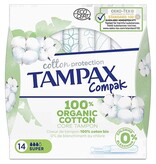 Tampax Tampax Cotton Super tampons, pak van 14 stuks