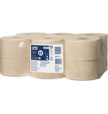 Tork Tork Naturel Mini Jumbo toiletpapier, T2 Advanced, pak van 12 rollen