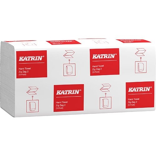 KATRIN Katrin papieren handdoek V-vouw 35588, pak van 20 x 200 vel
