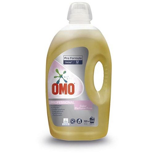 Omo Omo Professional Pro Formula Colour Perfume Free wasmiddel, fles van 5 liter, 100 wasbeurten