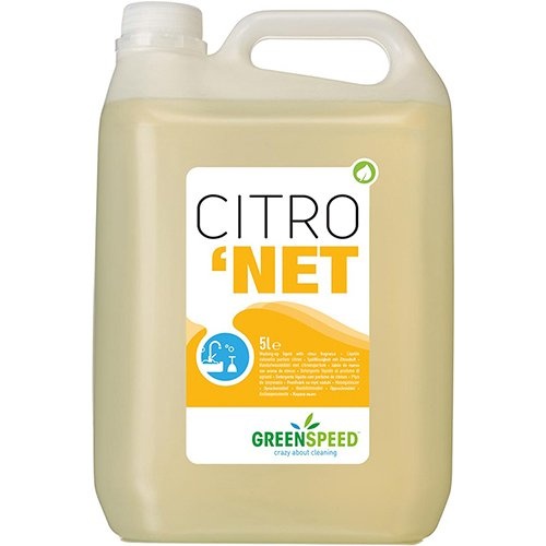 GREENSPEED Greenspeed Citronet handafwasmiddel, fles van 5 l