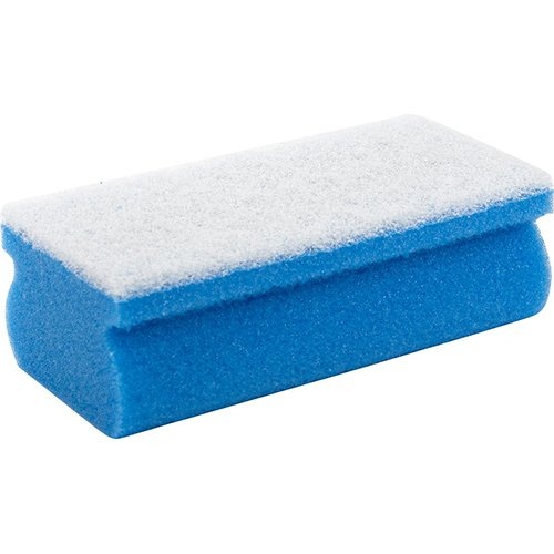 Primesource Primesource schuurspons, blauw/wit, pak van 10 stuks