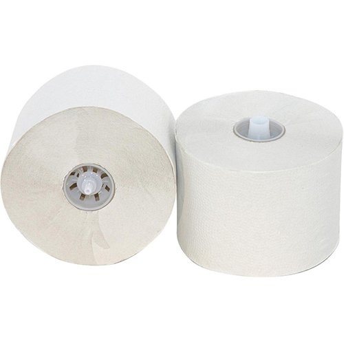 Merkloos Toiletpapier met dop, 2-laags, 100 m, pak van 36 rollen